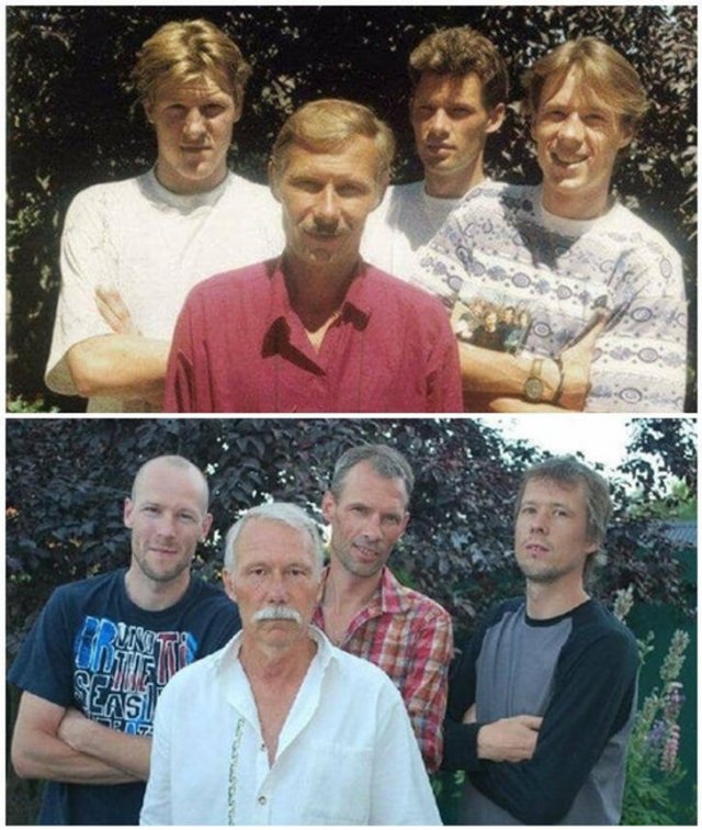 Photos Then And Now (15 pics) Photos Then And Now (15 pics)