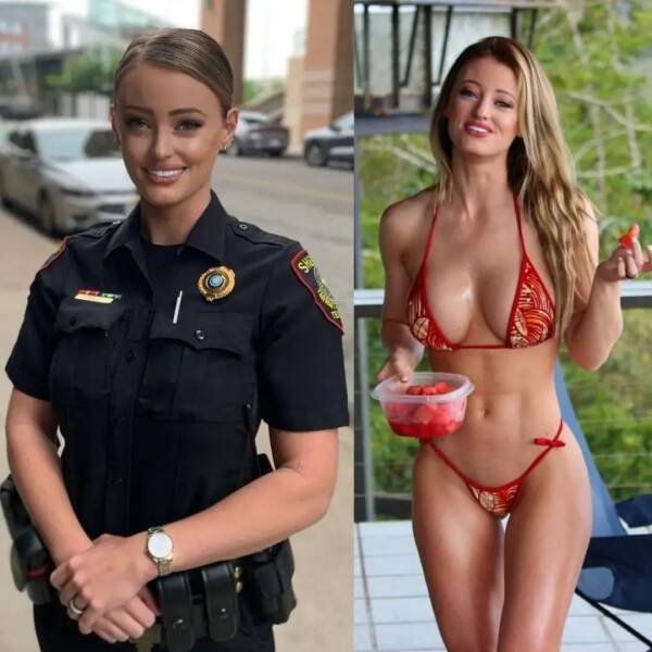 Girls With And Without Uniform (74 pics)