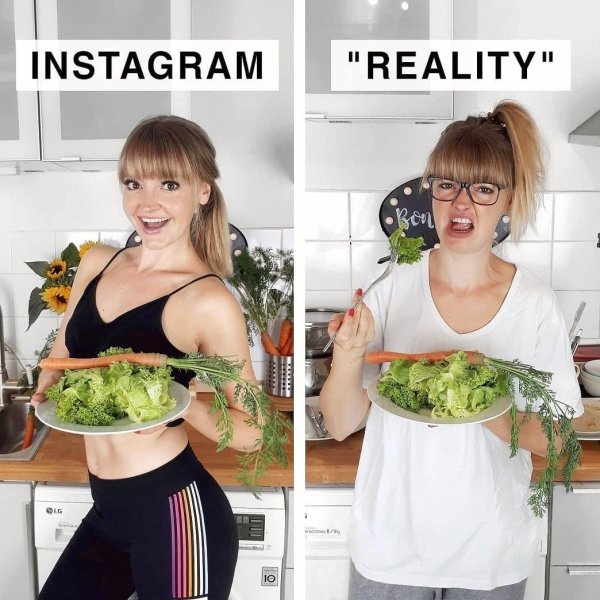 Instagram Against Reality (30 pics)