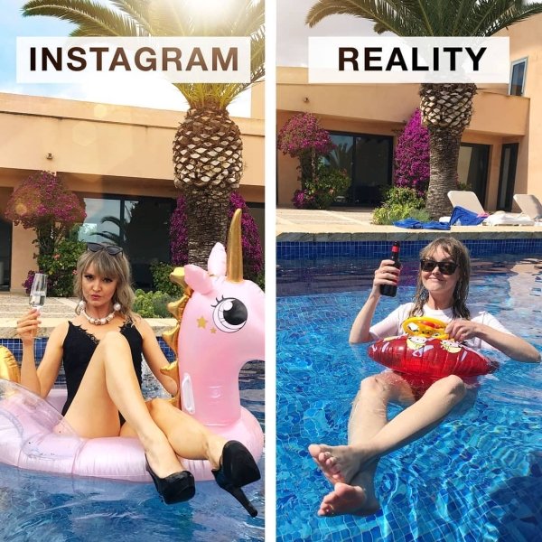 Instagram Against Reality (30 pics)