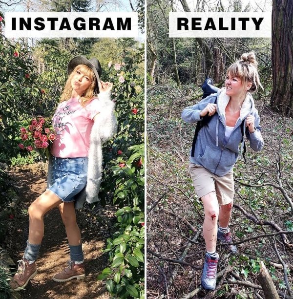 Instagram Against Reality (30 pics)