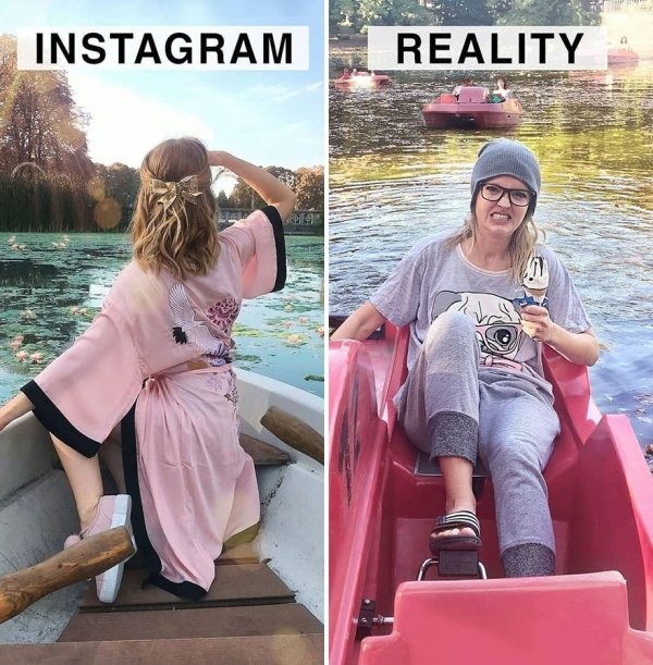 Instagram Against Reality (30 pics)