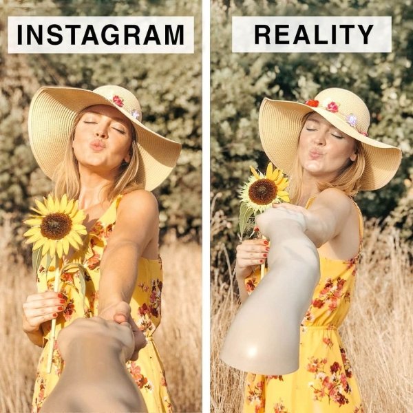 Instagram Against Reality (30 pics)