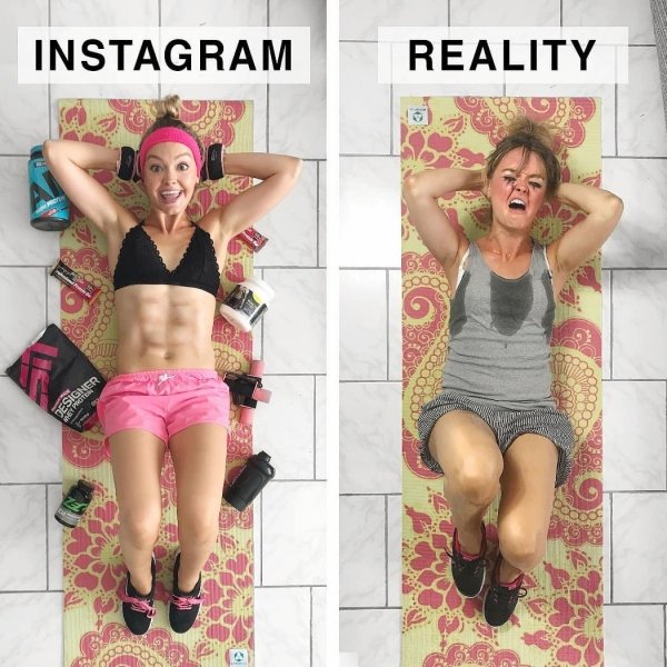 Instagram Against Reality (30 pics)