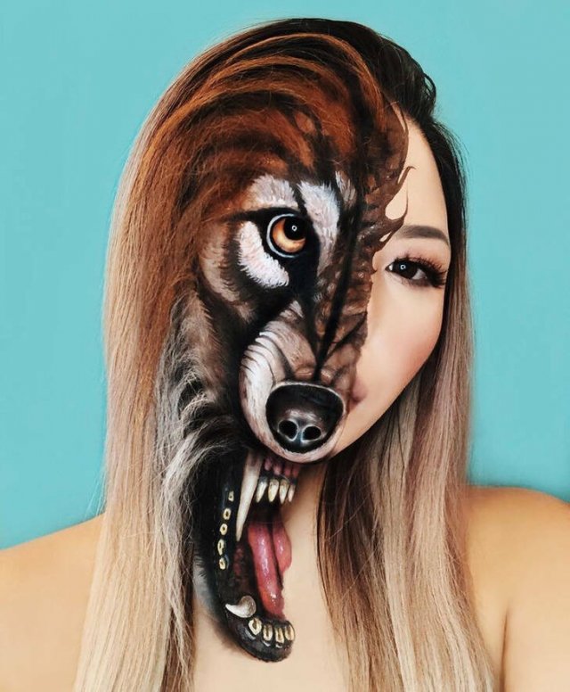 Illusions With Makeup (25 pics)