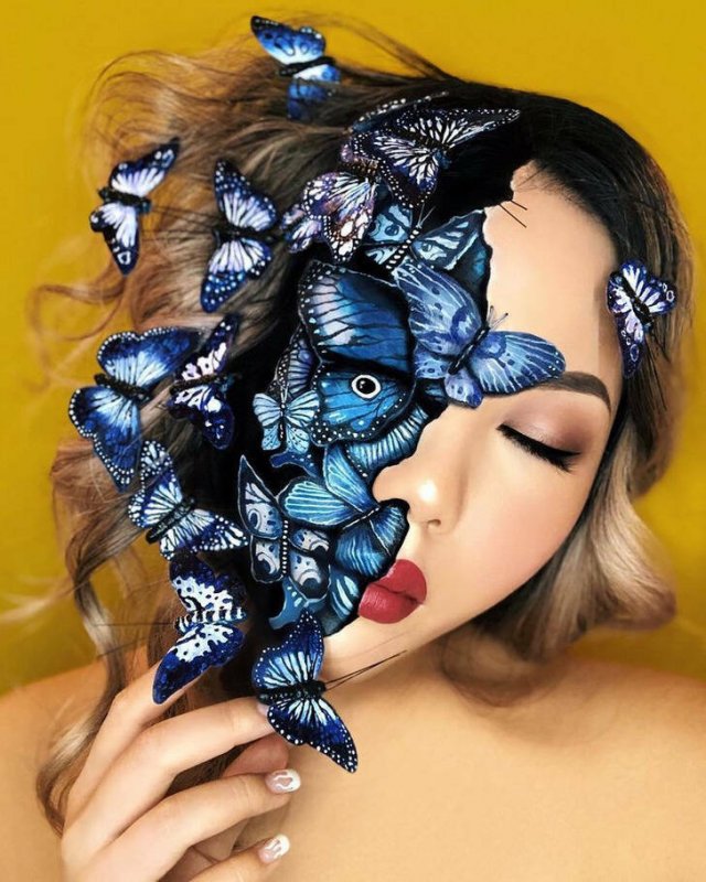 Illusions With Makeup (25 pics)