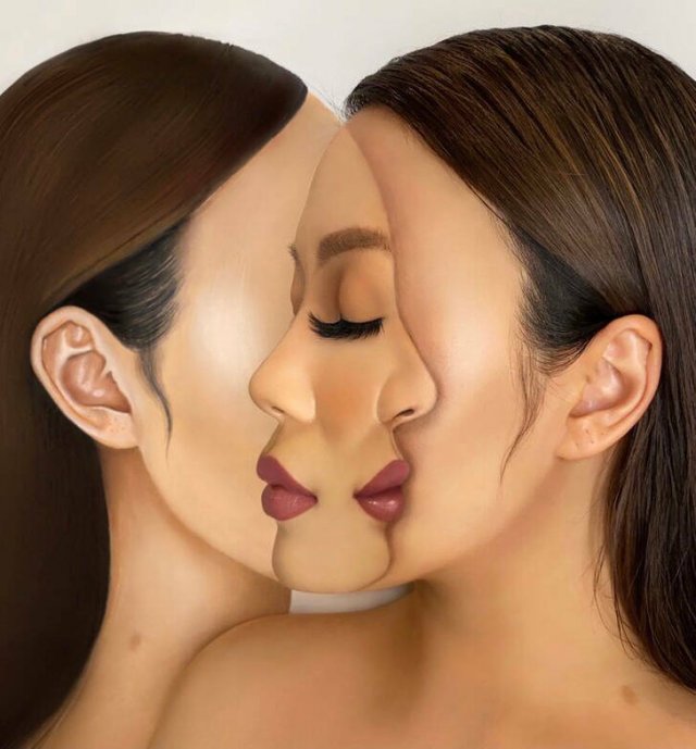 Illusions With Makeup (25 pics)