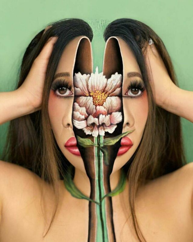 Illusions With Makeup (25 pics)