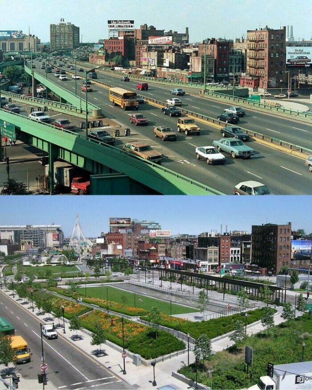 Interesting Places In Past And Now (32 pics)