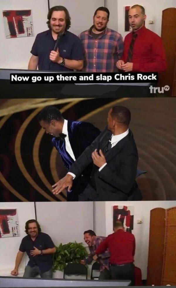 Internet’s Reactions To Will Smith Slapping Chris Rock (41 pics)