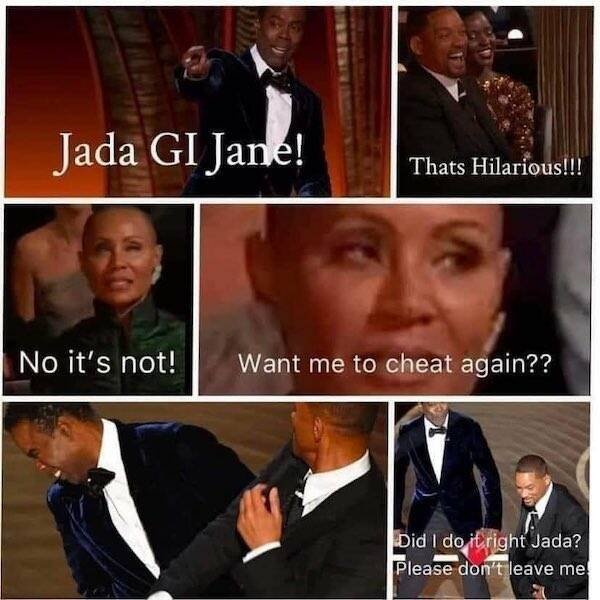 Internet’s Reactions To Will Smith Slapping Chris Rock (41 pics)