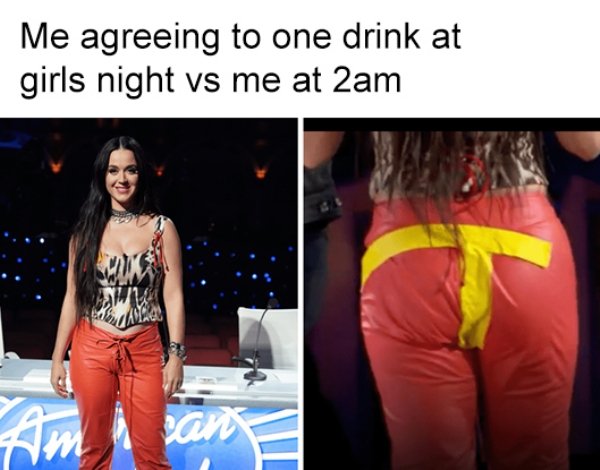 Memes About Katy Perry Ripping Pants At Show ''American Idol'' (10 pics)