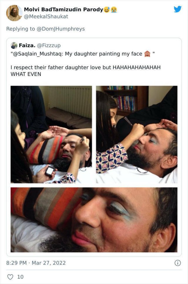 Daughters Decorate Their Dads (30 pics)