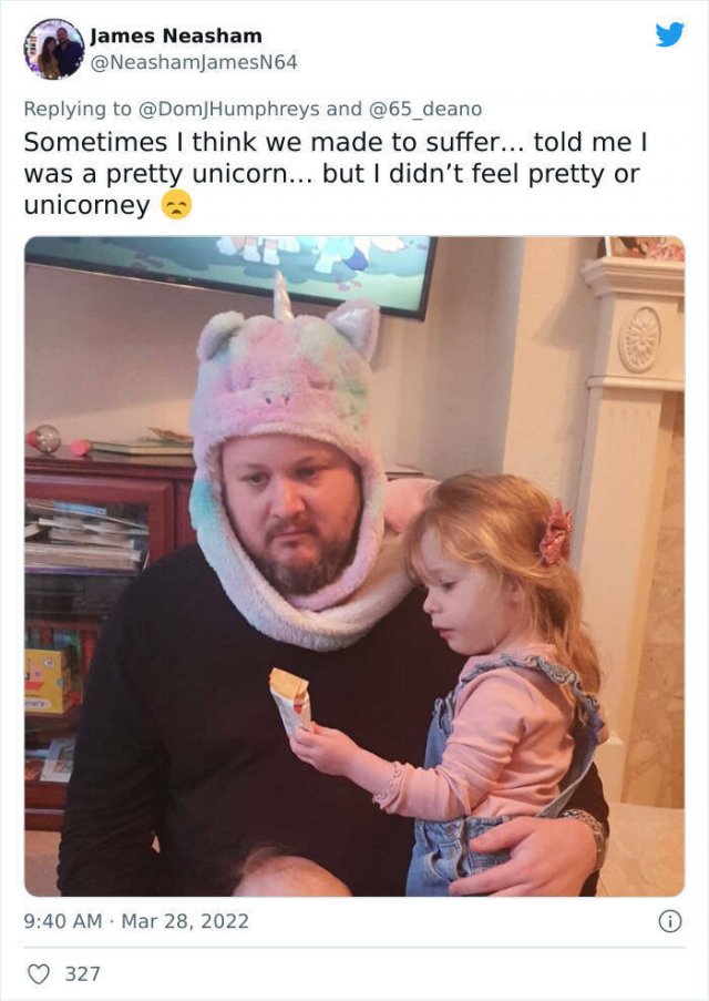 Daughters Decorate Their Dads (30 pics)