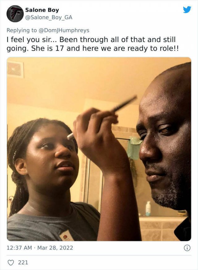 Daughters Decorate Their Dads (30 pics)