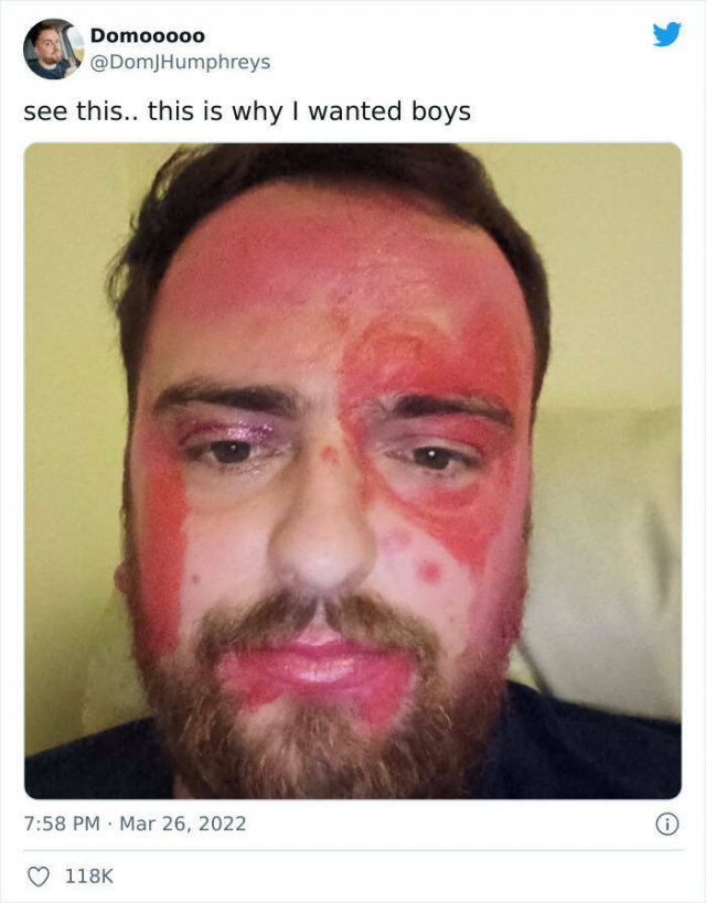 Daughters Decorate Their Dads (30 pics)