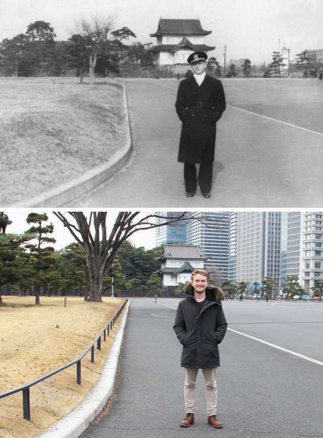 Photos Then And Now (18 pics)