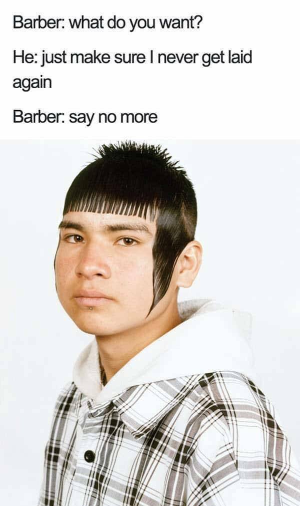 Funny Haircuts And Beards (22 pics)