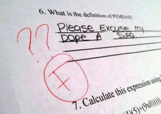 Funny Kids Answers (18 pics)