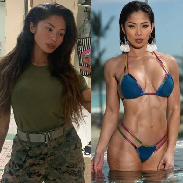 Girls With And Without Uniform (37 pics)