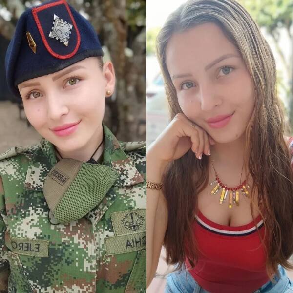 Girls With And Without Uniform (37 pics)