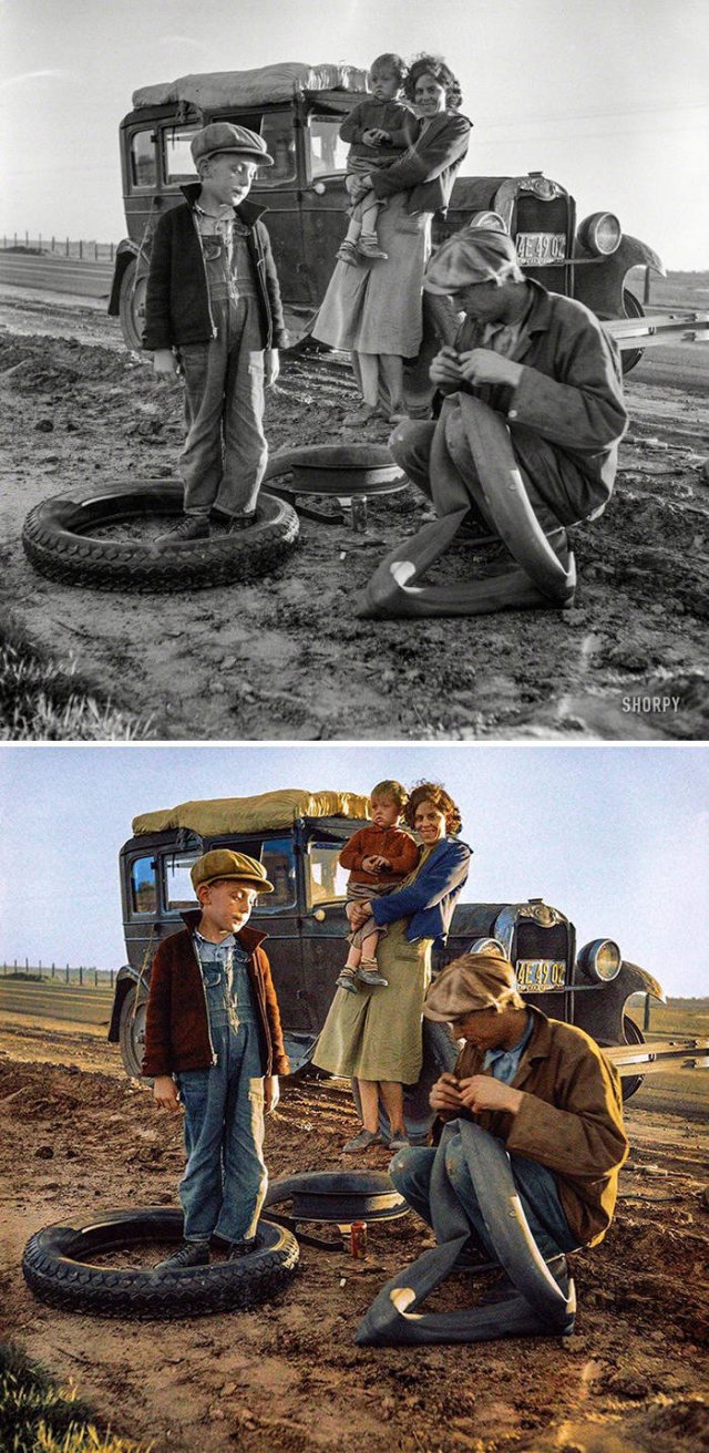 Colorized Photos From Past (27 pics) Colorized Photos From Past (27 pics)