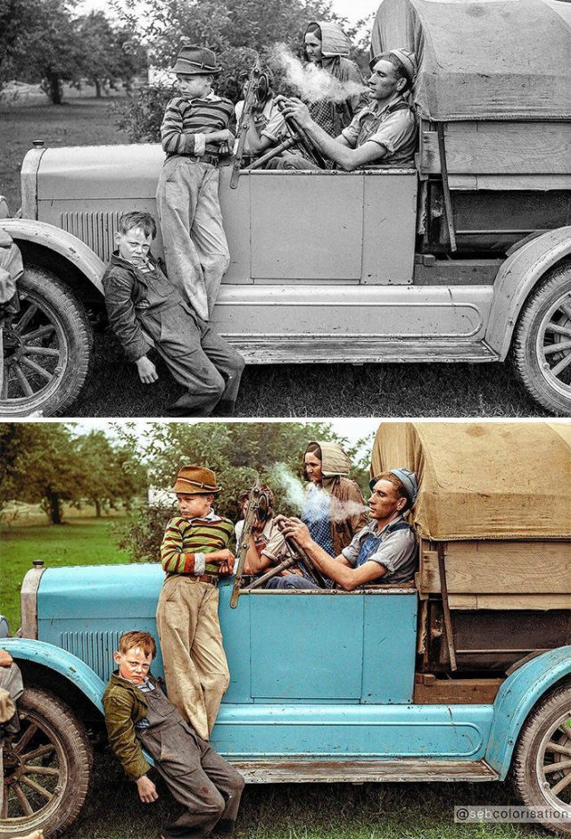 Colorized Photos From Past (27 pics)