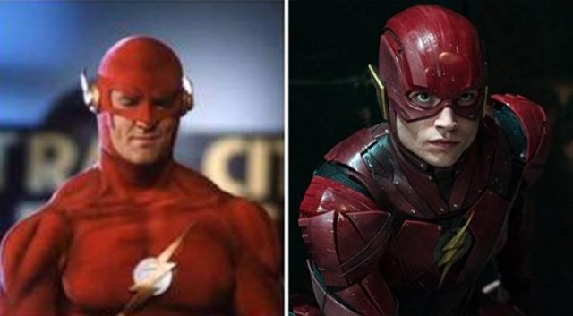 Famous Superheroes Then And Now (22 pics)