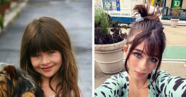 Kid Models Then And Now (16 pics)