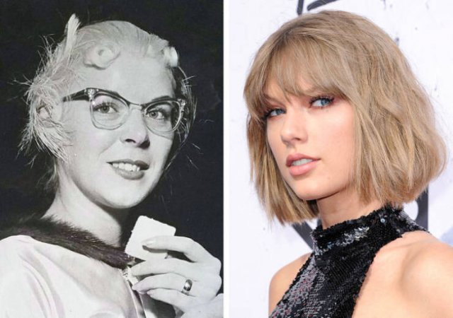 Celebrities Doppelgangers From The Past  (11 pics)