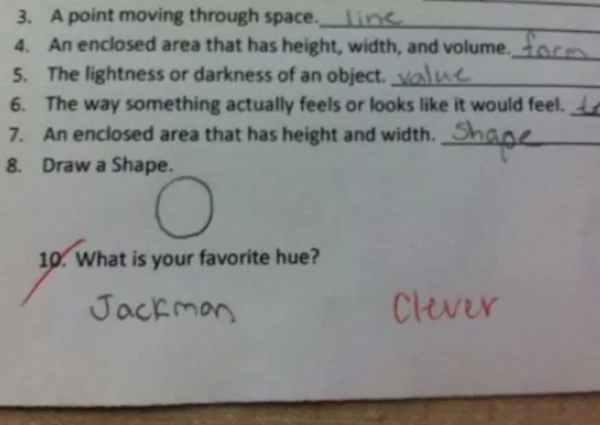 Funny Answers (22 pics)