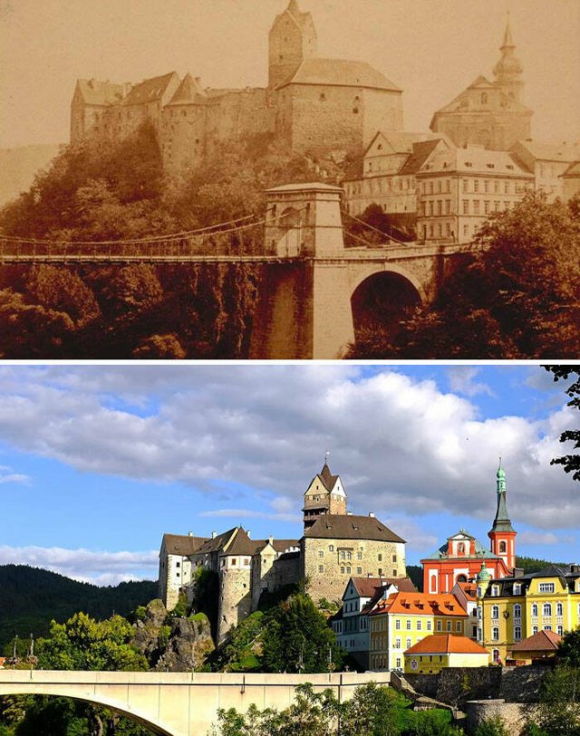 Old Places Then And Now (26 pics)