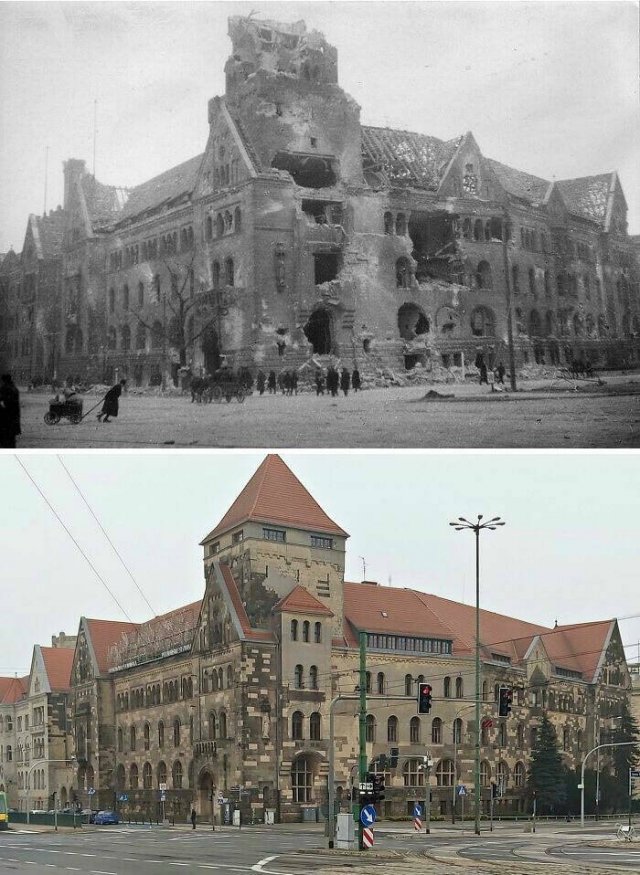 Old Places Then And Now (26 pics)