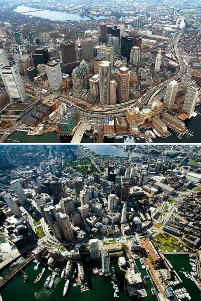 Old Places Then And Now (26 pics)