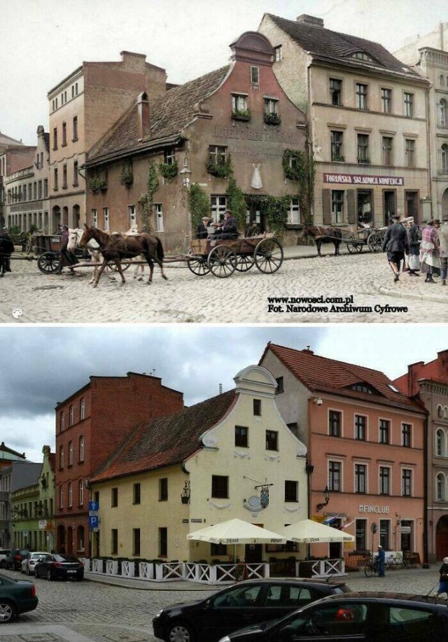 Old Places Then And Now (26 pics)