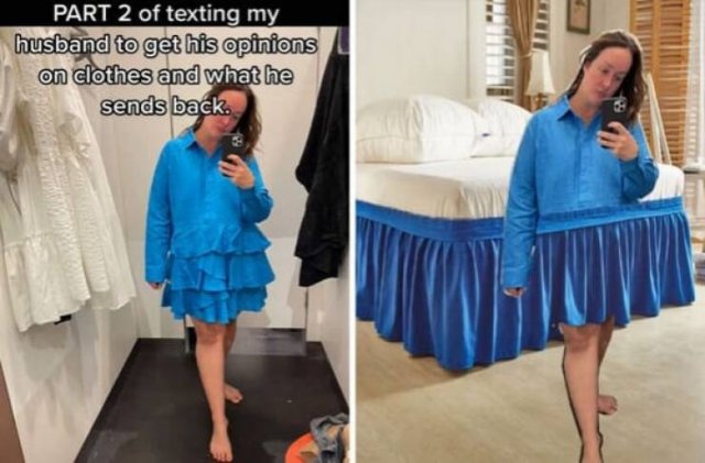 Husband Jokes About Pictures Of His Wife (15 pics)