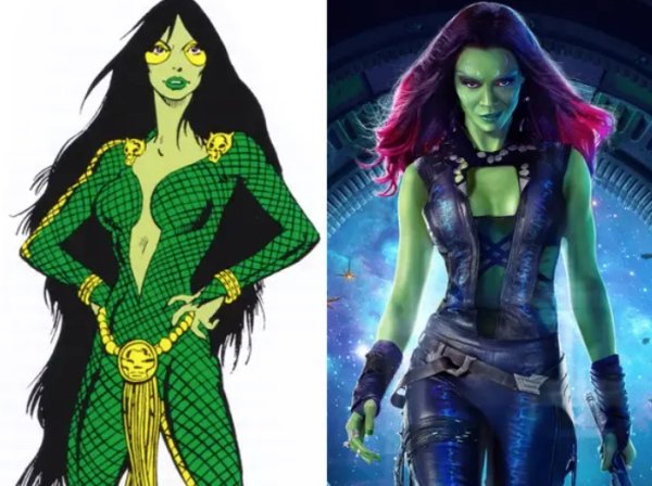 ''Marvel'' Characters In Films And Comics (18 pics)