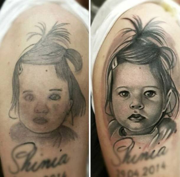 Corrected Tattoos (33 pics)
