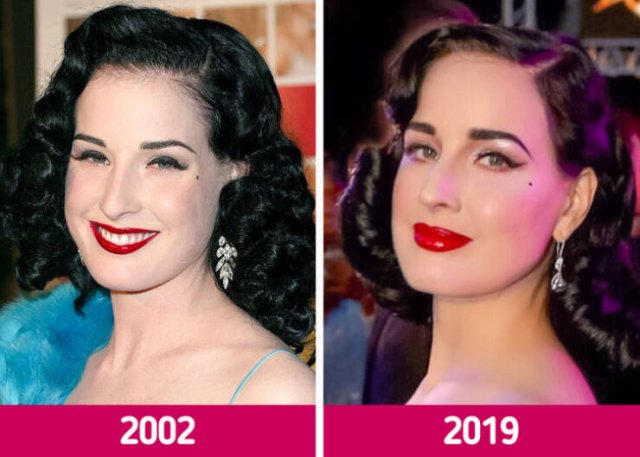 Celebrities Who Don't Know About Aging (20 pics)