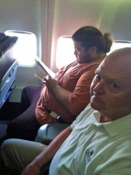 Funny Situations In Planes (15 pics)