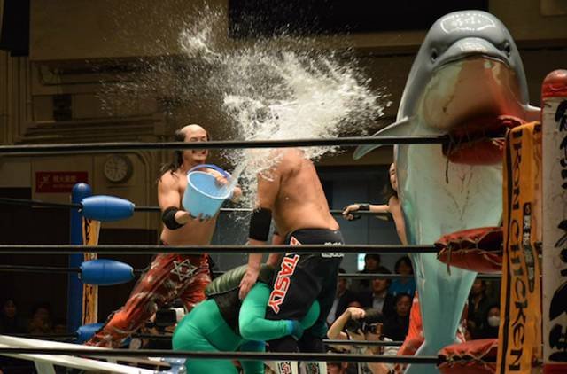 Crazy Japanese Wrestling (26 pics)