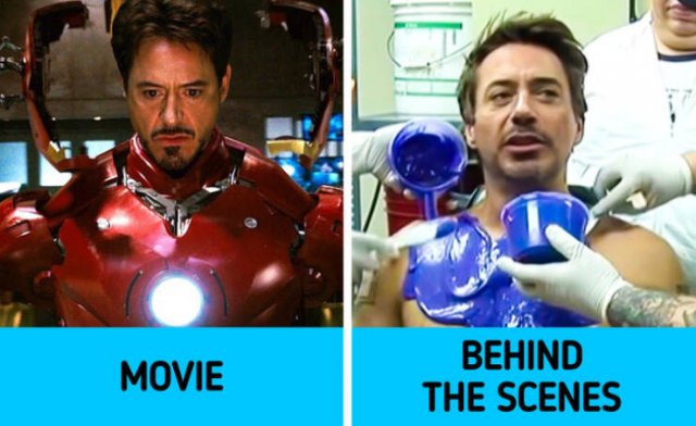 Behind The Scenes Of Popular Movies (66 pics)