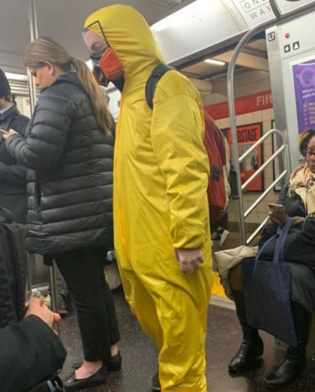 Funny People In The Subway (36 pics)
