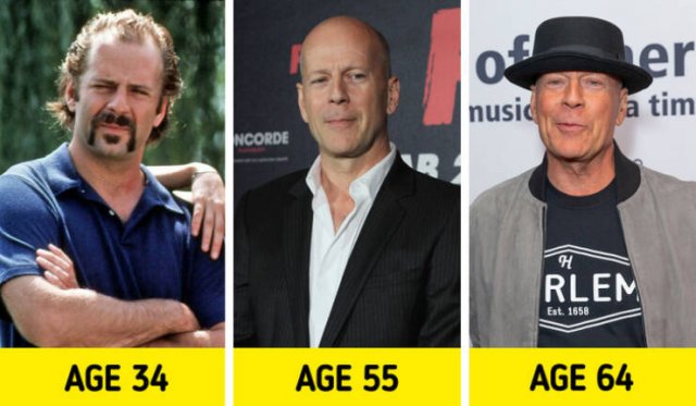 Famous People Who Don't Know About Aging (16 pics)