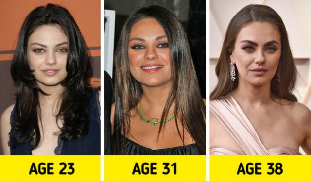 Famous People Who Don't Know About Aging (16 pics)