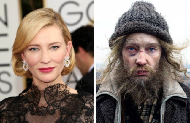 Actors And Actresses With And Without Makeup (16 pics)