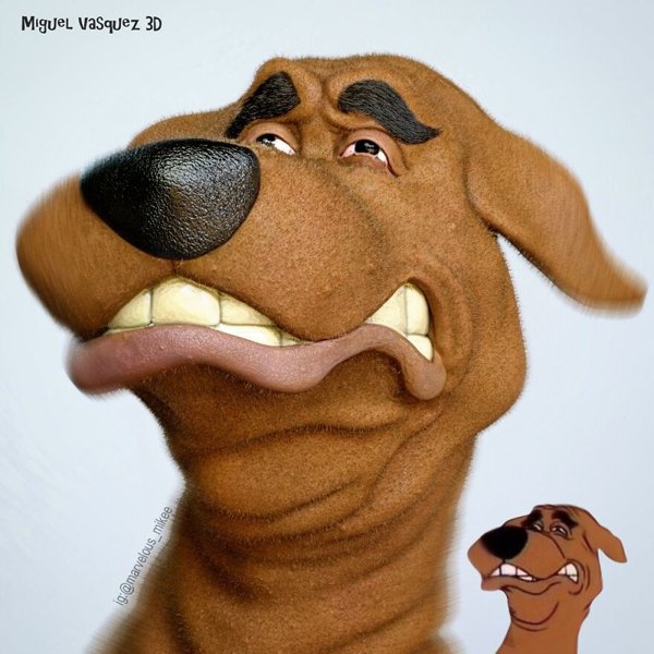 The Artist "Spoiled" Famous Characters (25 pics)