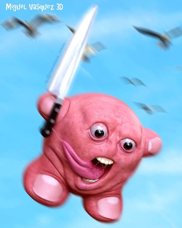 The Artist "Spoiled" Famous Characters (25 pics)