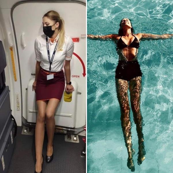 Cute Flight Attendants (42 pics)