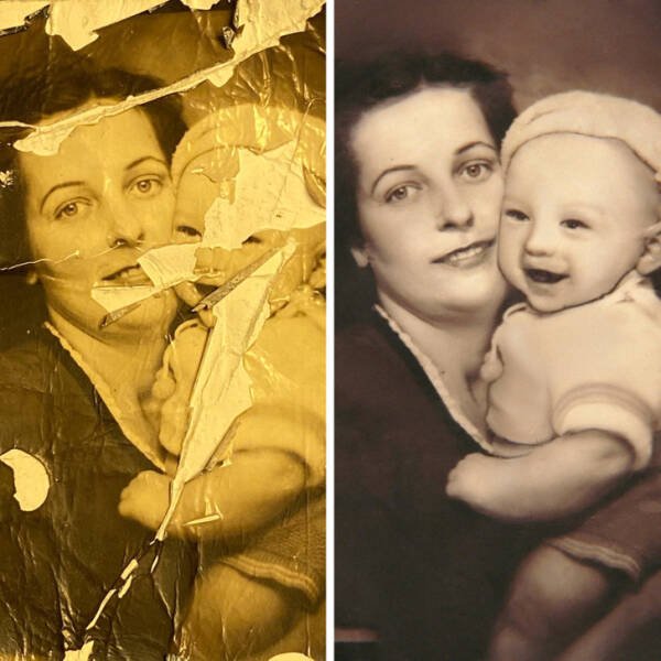 Restoring Old Family Photos (14pics)